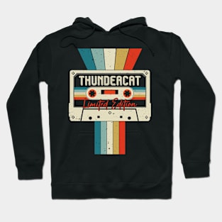 Graphic Thundercat Proud Name Cassette Tape Vintage Birthday Gifts Hoodie